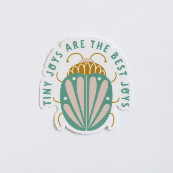 Tiny Joys Vinyl Sticker