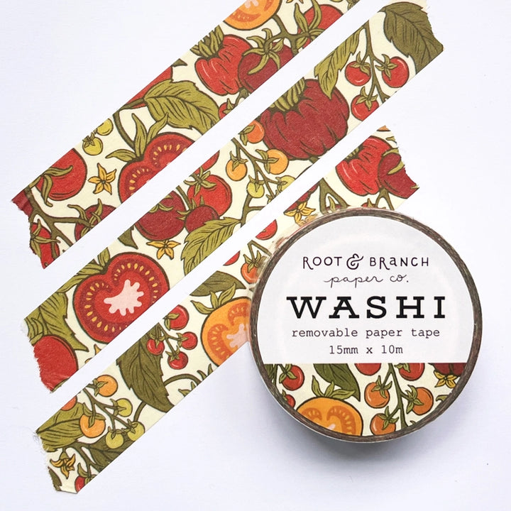Tomato Garden Washi Tape