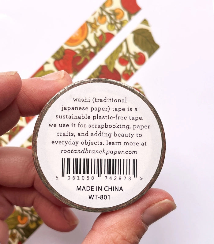 Tomato Garden Washi Tape