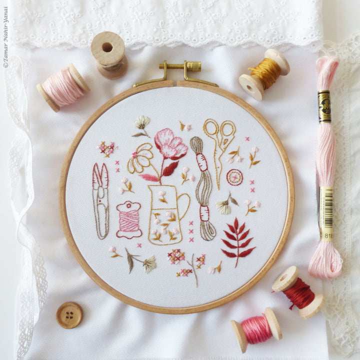 Tools & Threads Embroidery Kit