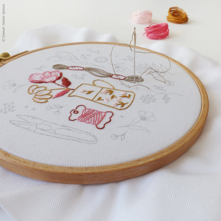 Tools & Threads Embroidery Kit