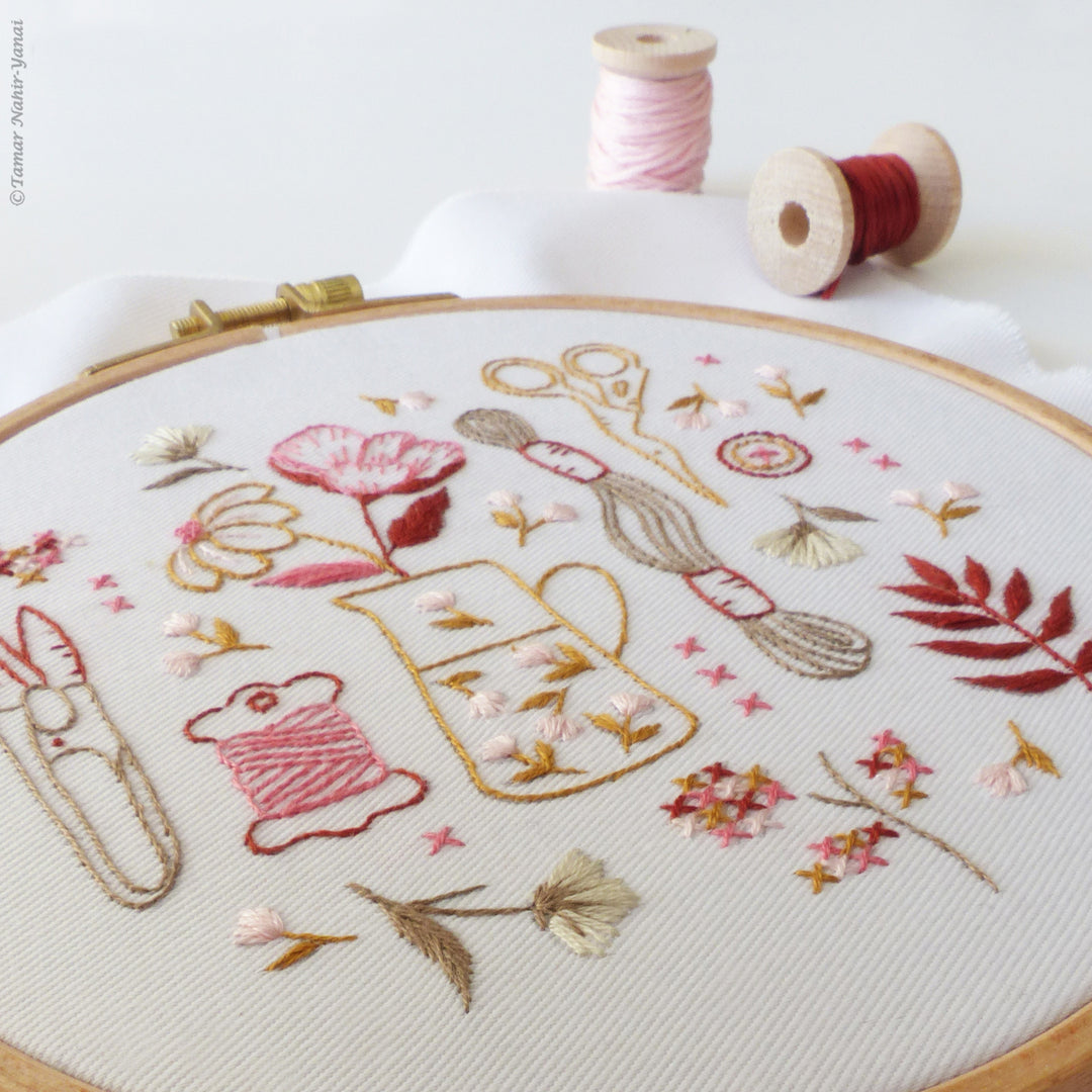 Tools & Threads Embroidery Kit