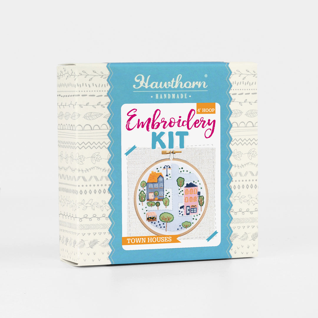 Town Houses Mini Embroidery Kit