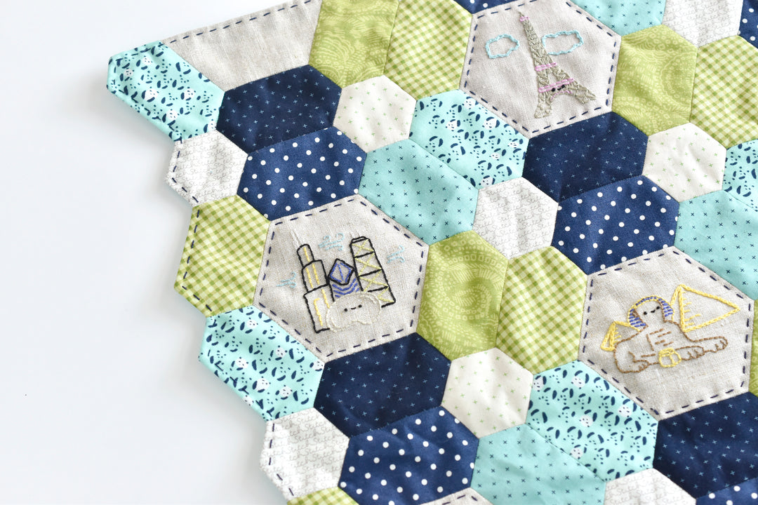 PDF Pattern - Traveling the Globe Stitching Club