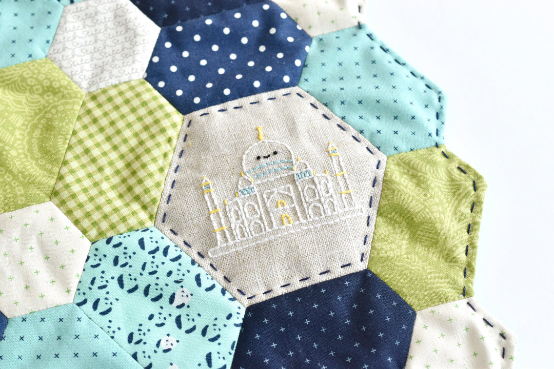 PDF Pattern - Traveling the Globe Stitching Club