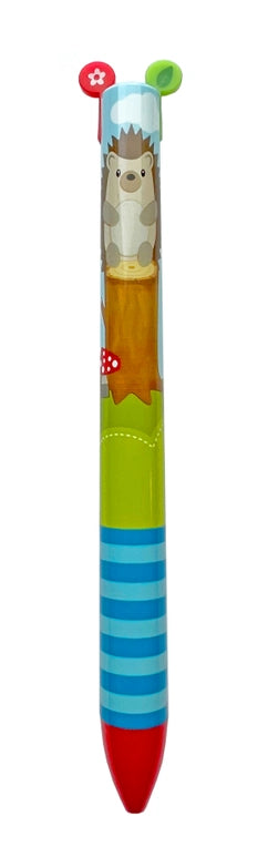 Twice as Nice Woodland Critter 2-Color Click Pen