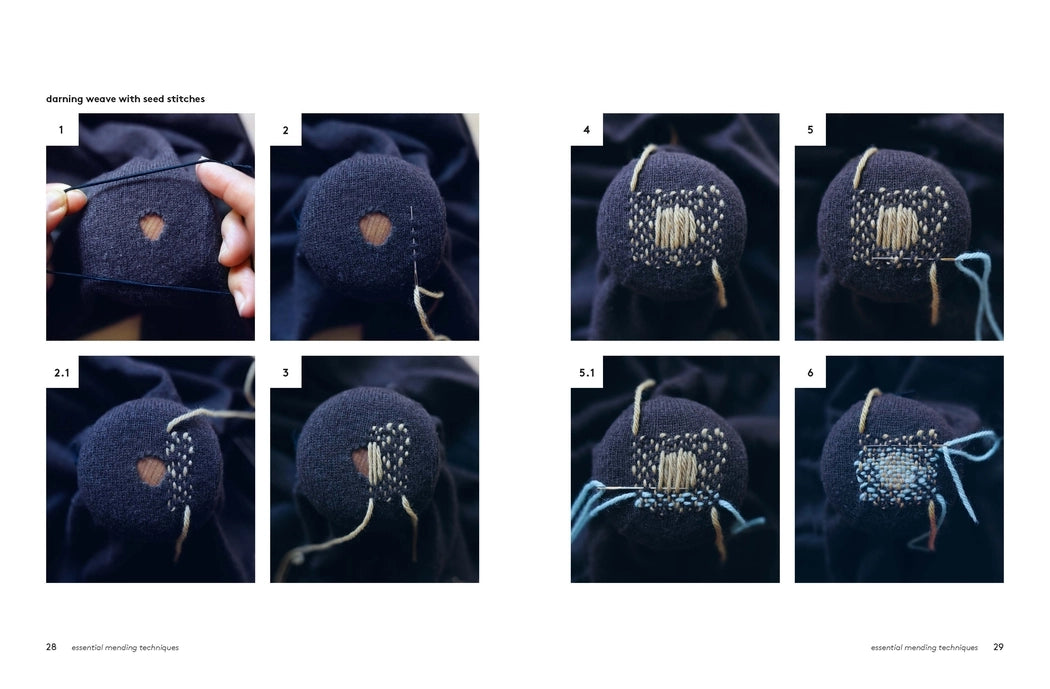 by hand: Visible Mending Book by Arounna Khounnoraj