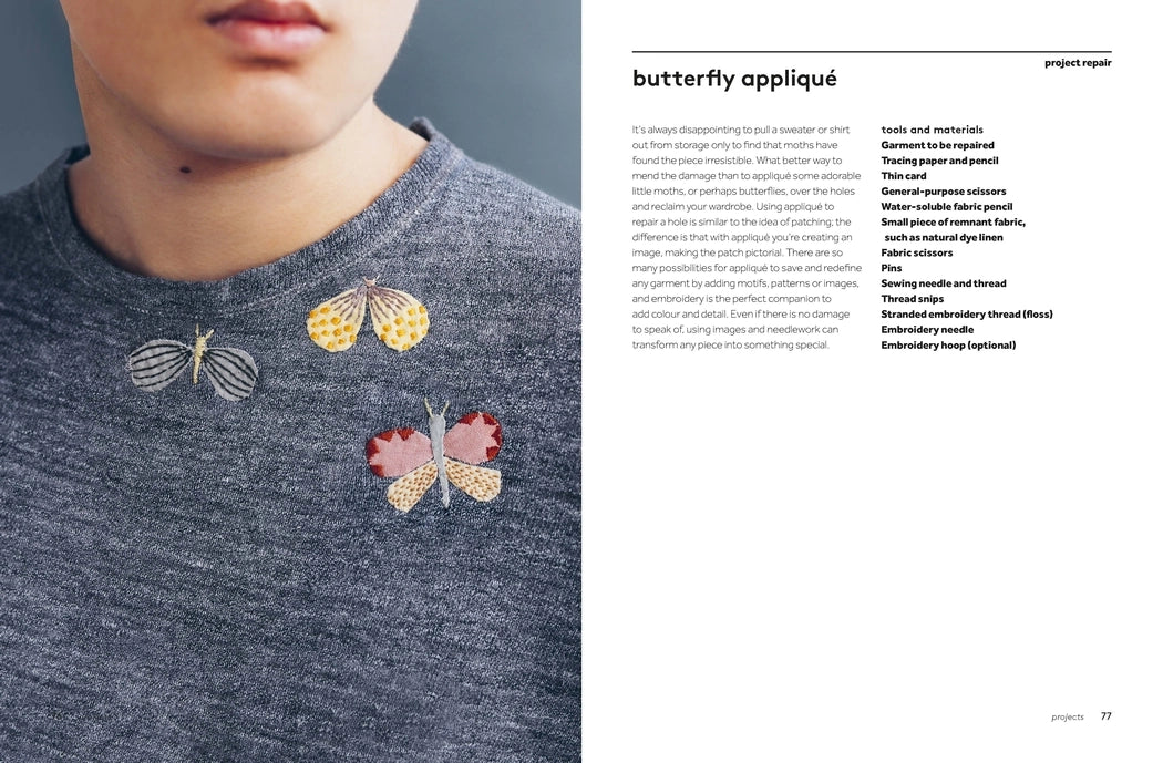 by hand: Visible Mending Book by Arounna Khounnoraj