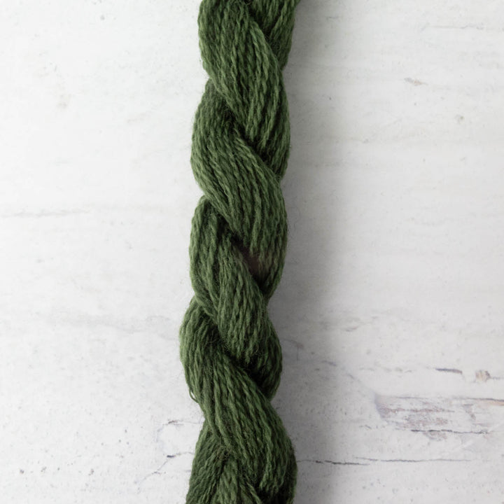Hand Over Dyed Crewel Wool Yarn - Collards (1277)