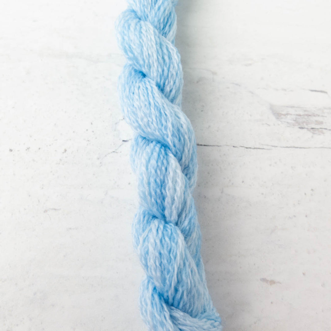 Hand Over Dyed Crewel Wool Yarn - Morris Blue (2109)