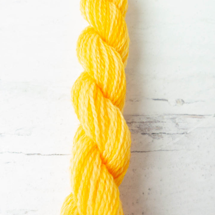 Hand Over Dyed Crewel Wool Yarn - Saffron (2223)
