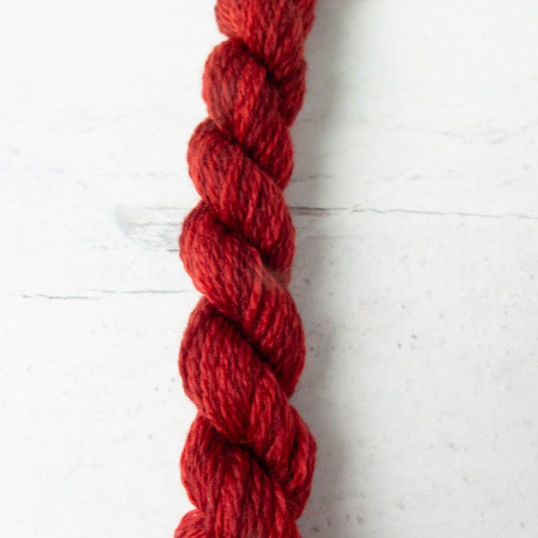 Hand Over Dyed Crewel Wool Yarn - Cayenne (2259)