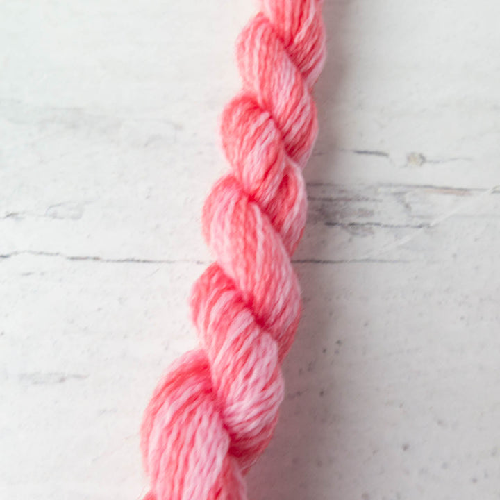 Hand Over Dyed Crewel Wool Yarn - Emma's Pink (2280)