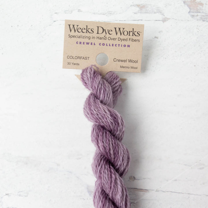 Hand Over Dyed Crewel Wool Yarn - Iris (2316)