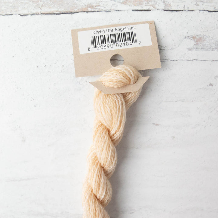 Hand Over Dyed Crewel Wool Yarn - Angel Hair (1109)