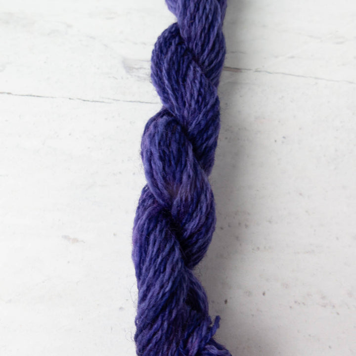 Hand Over Dyed Crewel Wool Yarn - Purple Rain (2338)