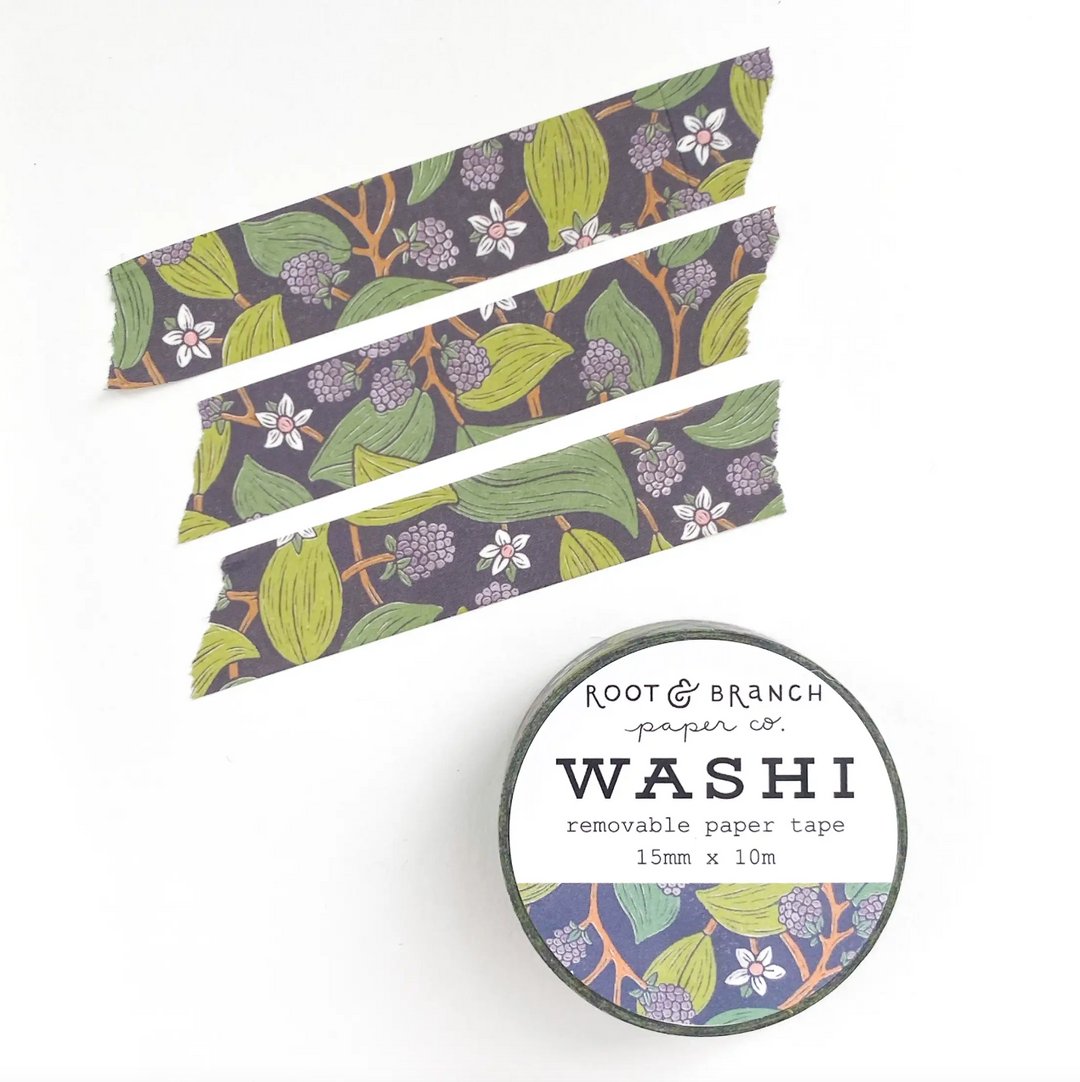 Wild Blackberry Washi Tape