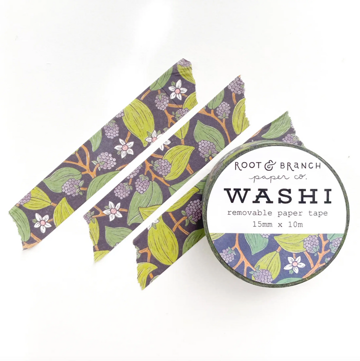 Wild Blackberry Washi Tape