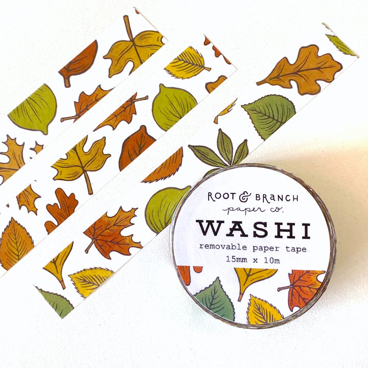 Leaves of North America Washi Tape