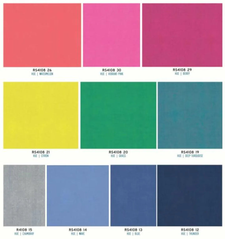 Warp & Weft Hue Crossweaves 5" Charm Pack