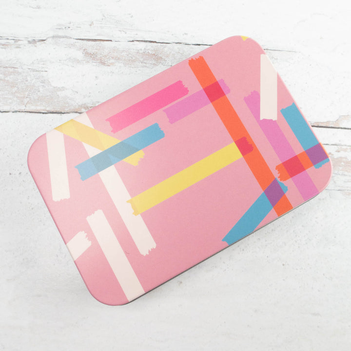 Washi Tape Metal Storage Tin