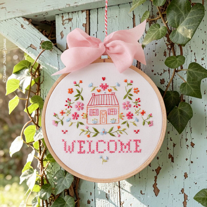 Welcome Embroidery Kit