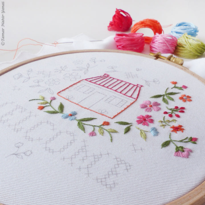 Welcome Embroidery Kit