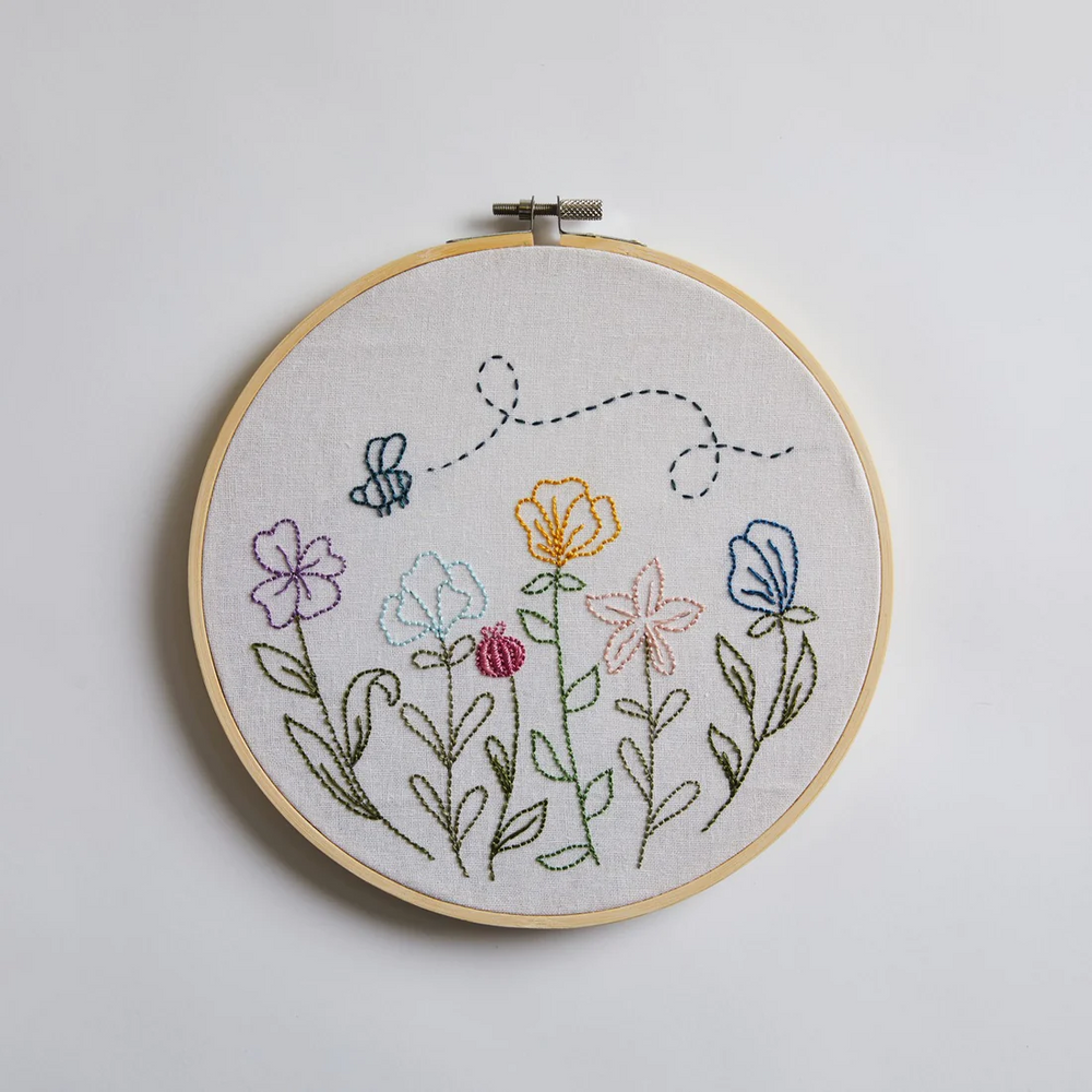 Stick & Stitch Embroidery Pattern Pack - Flowers – Snuggly Monkey