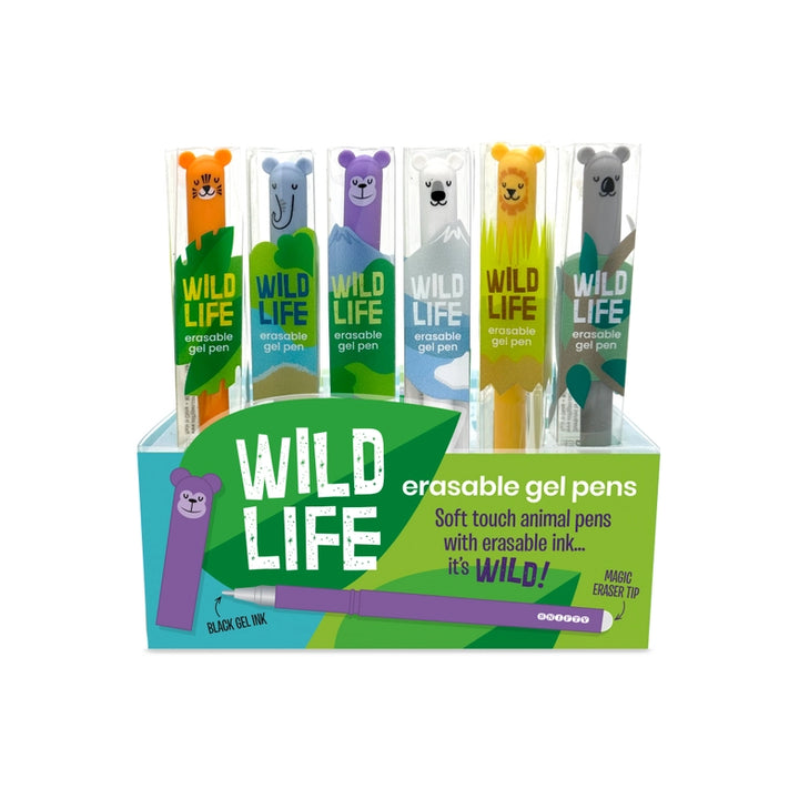 Wildlife Erasable Gel Pen