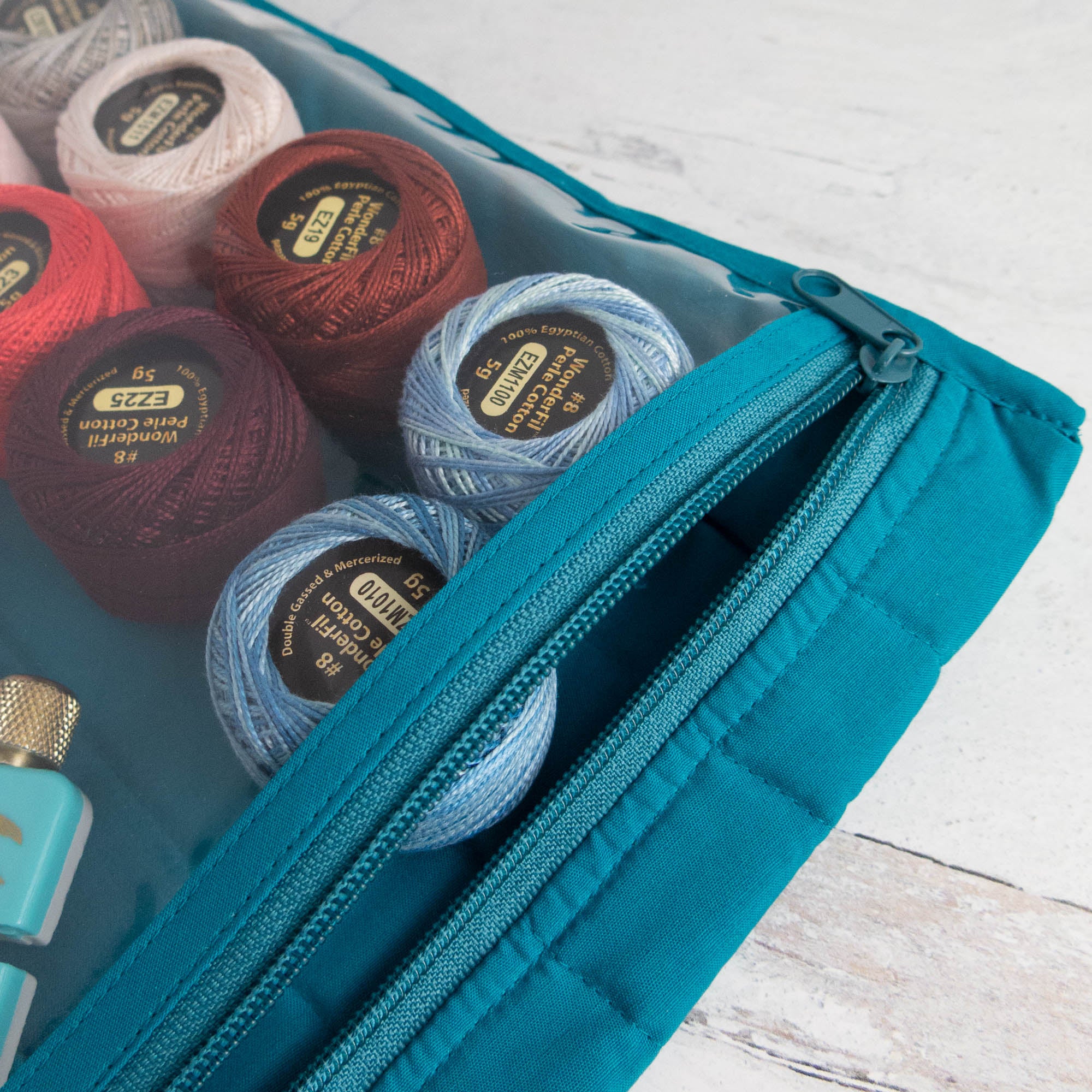 Large Zippered Project Bag – Snuggly Monkey