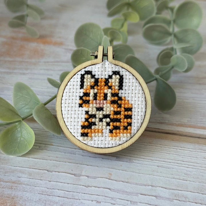 Mini Matchbox Cross Stitch Kit - You're Grrreat!