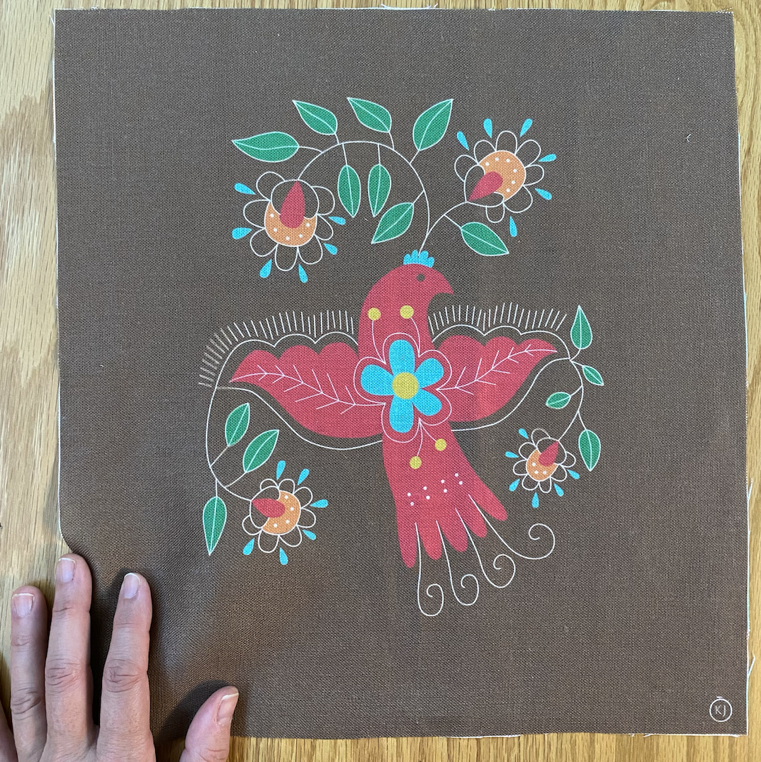 Modern Embroidery Kit - Zigi