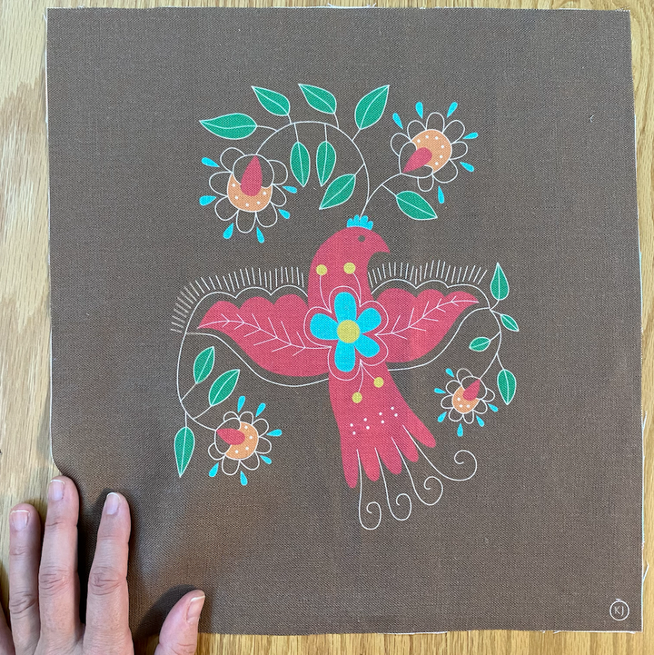 Modern Embroidery Kit - Zigi