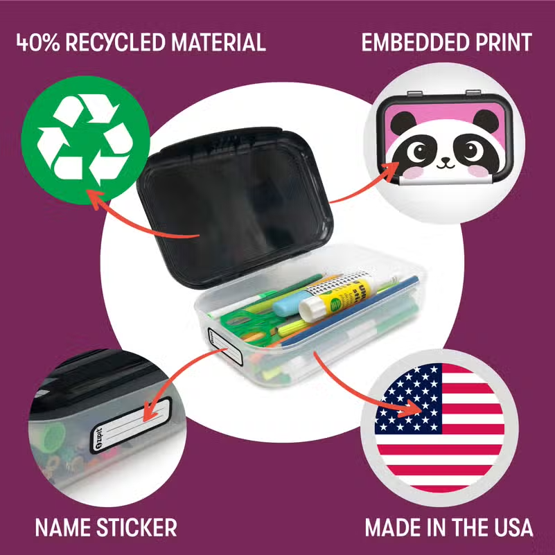 Cute Recycled Plastic Storage Box