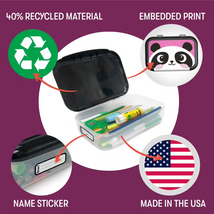 Cute Recycled Plastic Storage Box