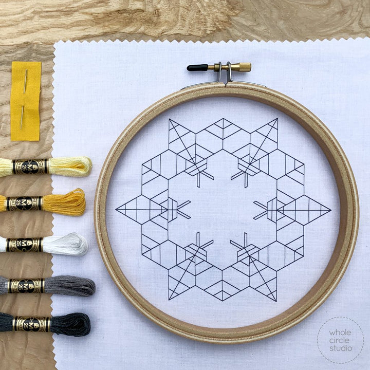 Bzzzz Bees Embroidery Kit