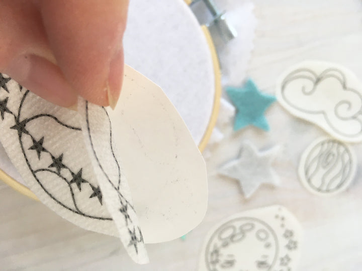 little dear Celestial Stick & Stitch Embroidery Pattern