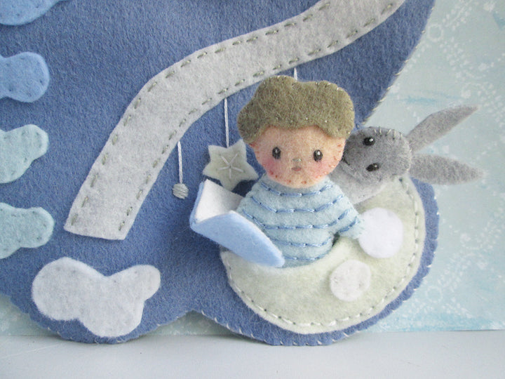PDF Pattern - Dreamland Felt Quiet Book Sewing Pattern