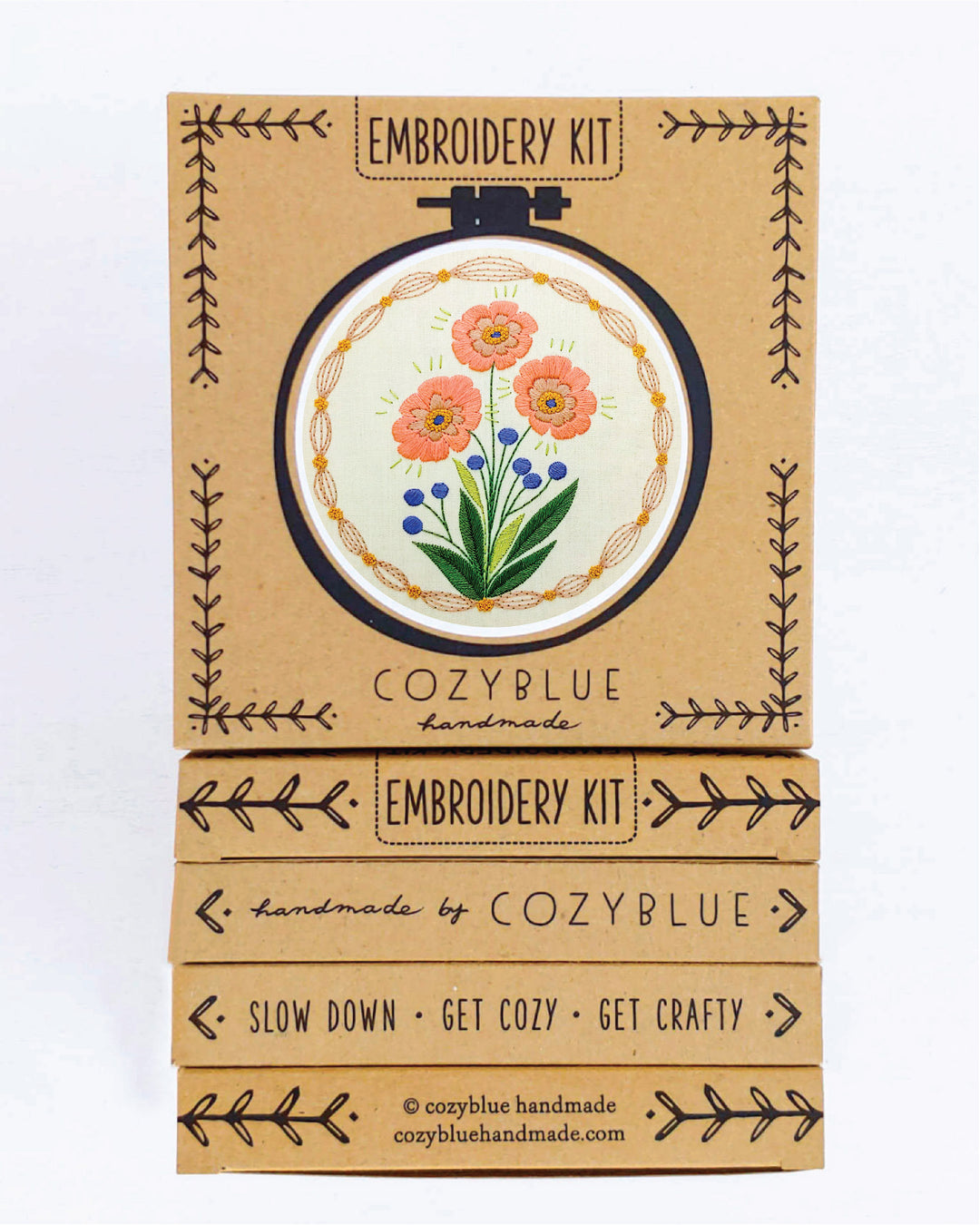 True Bloom Embroidery Kit