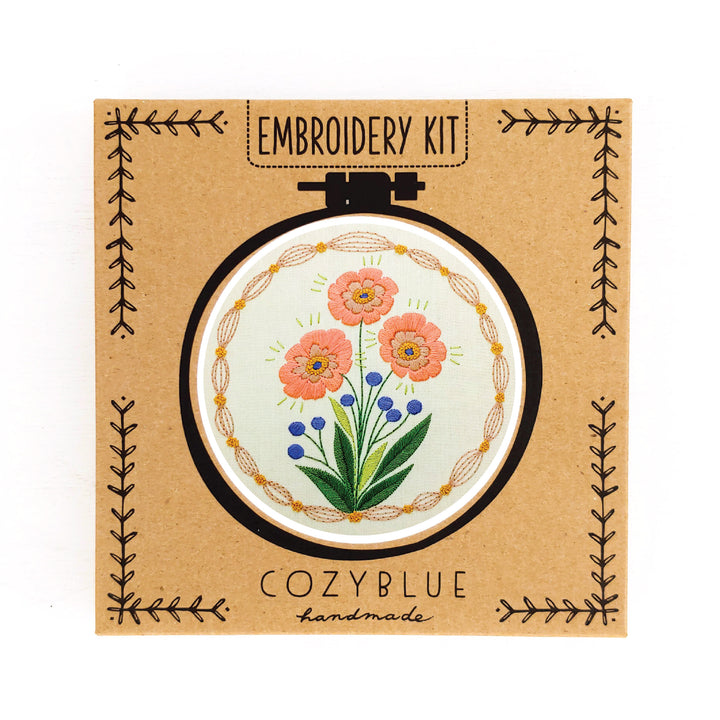 True Bloom Embroidery Kit