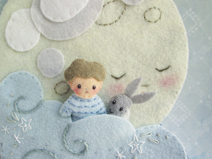 PDF Pattern - Dreamland Felt Quiet Book Sewing Pattern