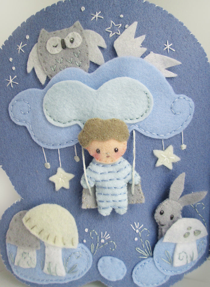 PDF Pattern - Dreamland Felt Quiet Book Sewing Pattern