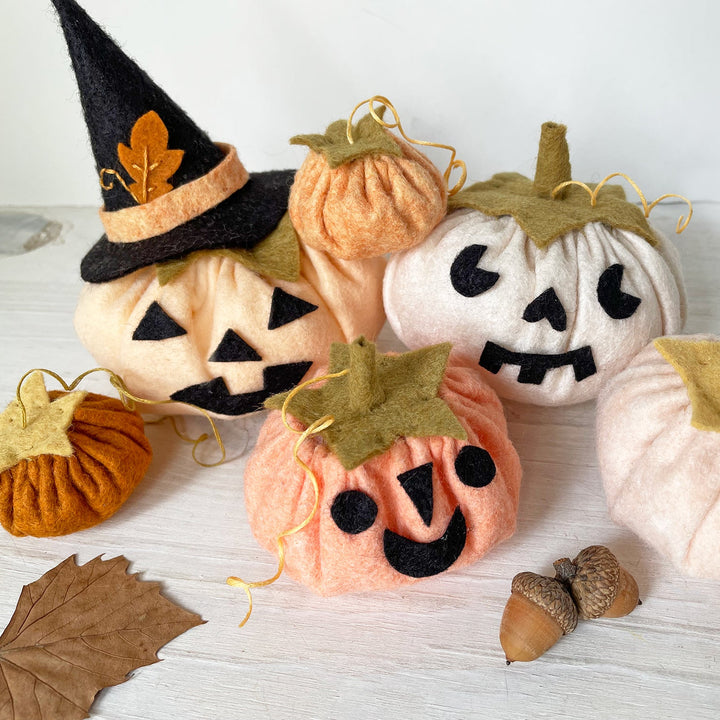 PDF Pattern - Felt Pumpkins & Witch Hat Sewing Pattern