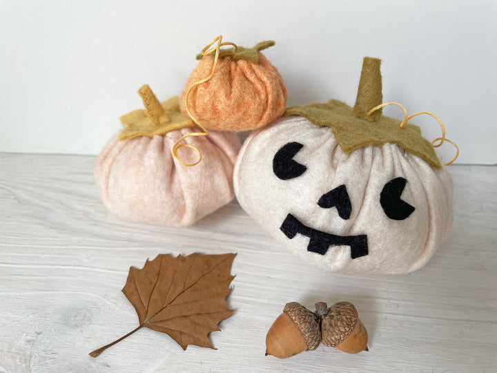 PDF Pattern - Felt Pumpkins & Witch Hat Sewing Pattern