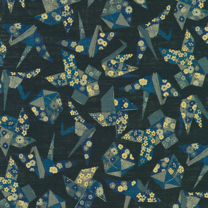 Nara Homespun :: Origami Navy (NHS1D25)
