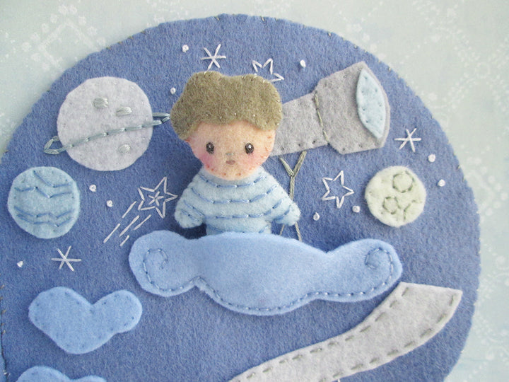 PDF Pattern - Dreamland Felt Quiet Book Sewing Pattern