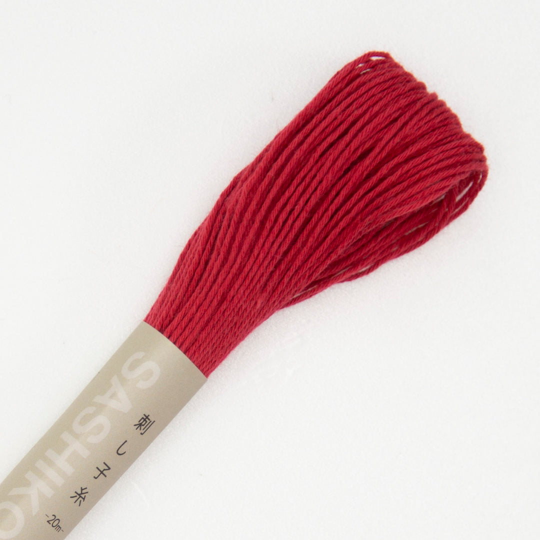 Olympus Sashiko Cotton Thread 12 Rose Red Olympus Sashiko Cotton Thread 12 Rose Red