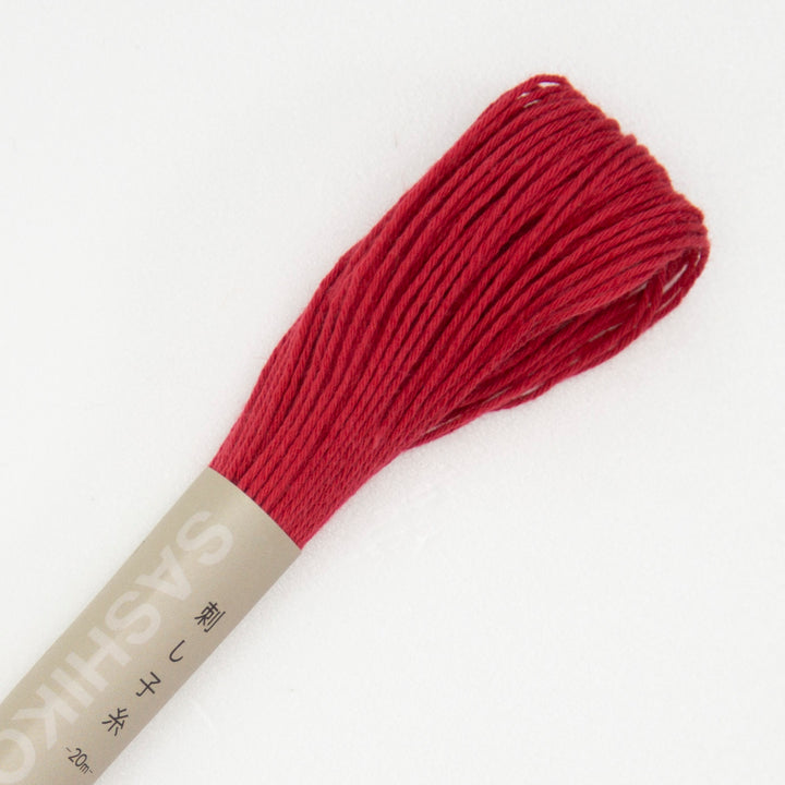 20m Skein Olympus Sashiko Thread - Rose Red (#12)