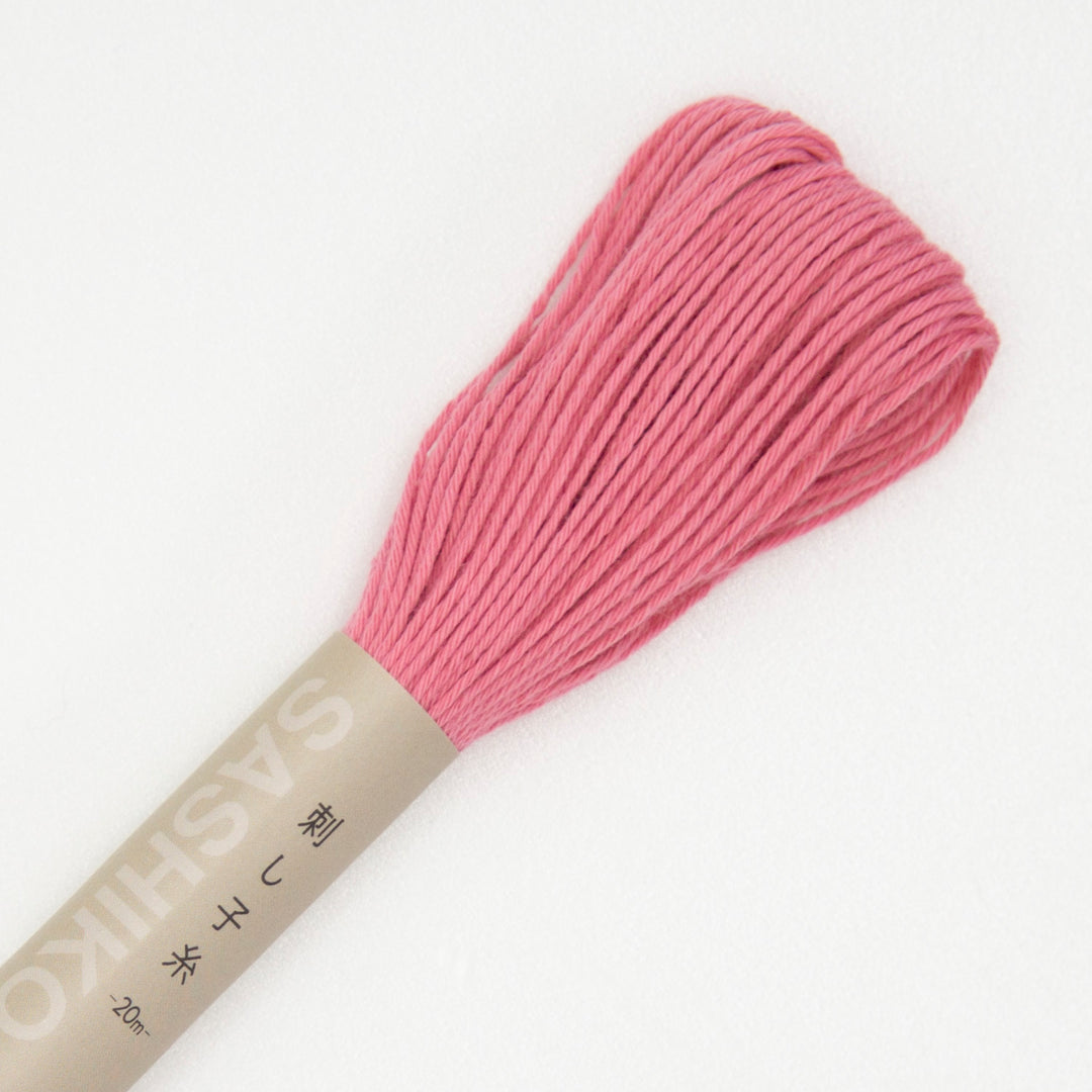 20m Skein Olympus Sashiko Thread - Rose Pink (#13)
