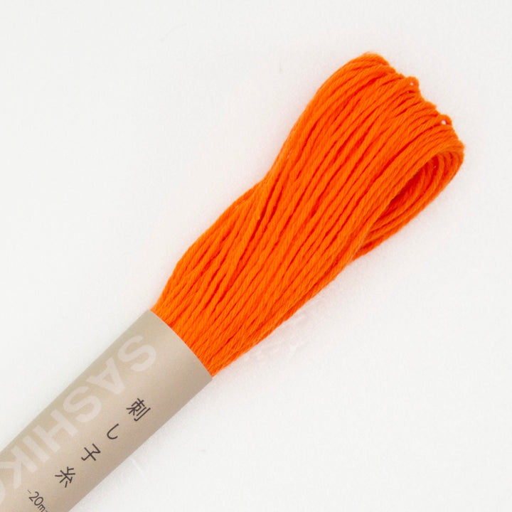 20m Skein Olympus Sashiko Thread - Orange (#22)